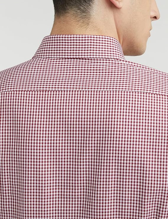 Van Heusen Men Cotton Solid Slim Fit Formal Shirt